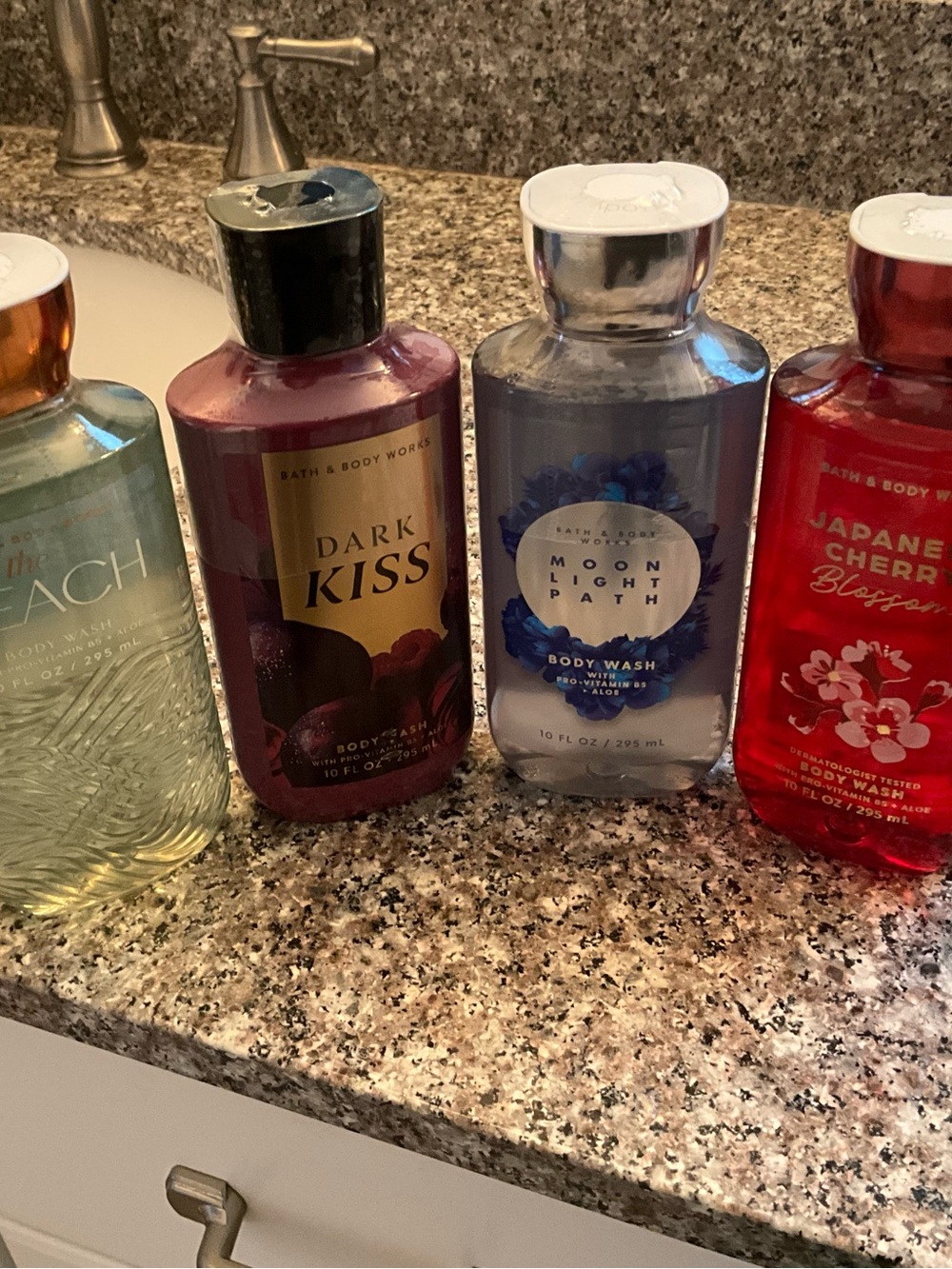 4 - Bath & Body Works sealed body washes